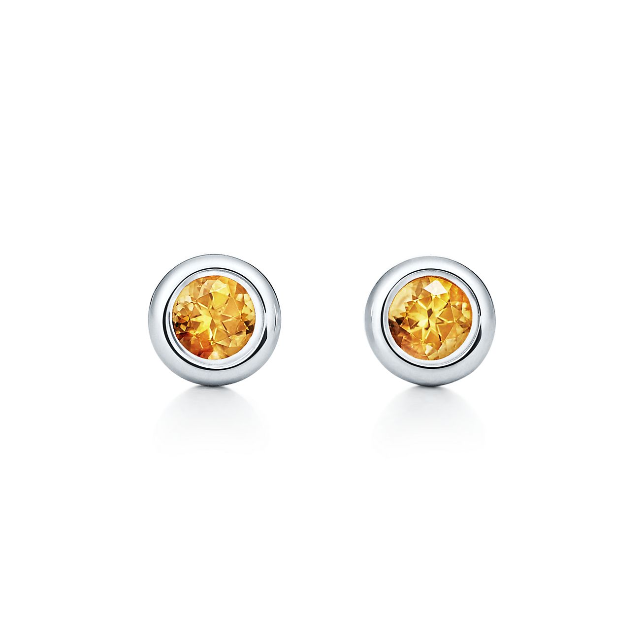 citrine earrings tiffany