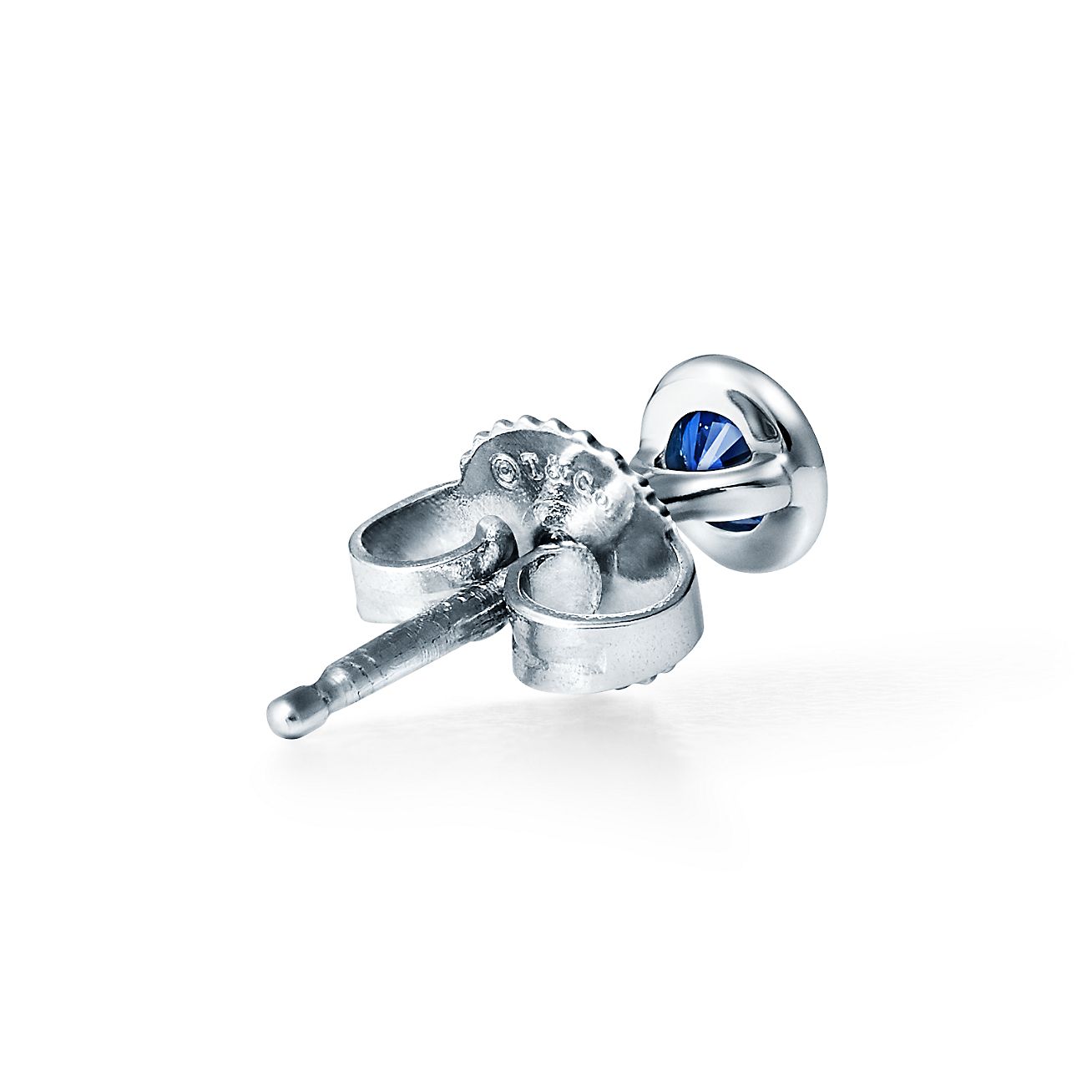 Elsa Peretti® Color by the Yard earrings in platinum with