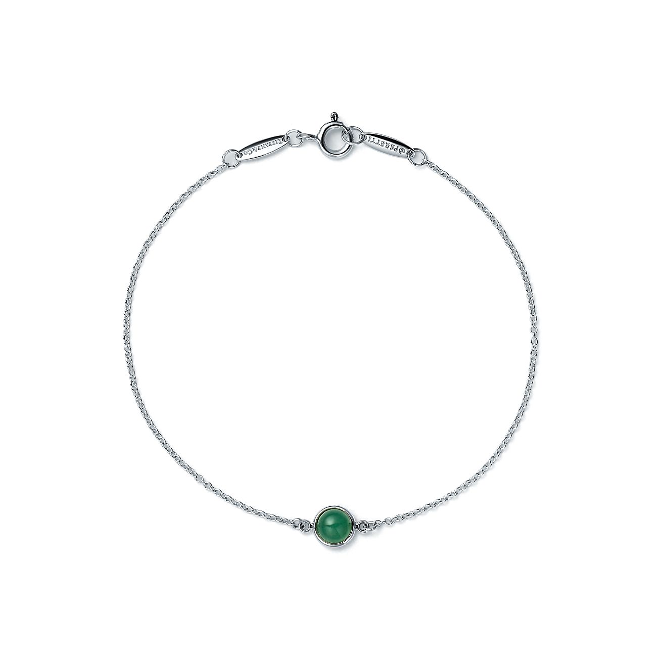 Green Indian Aventurine Bracelet Sterling Silver Jewellery 