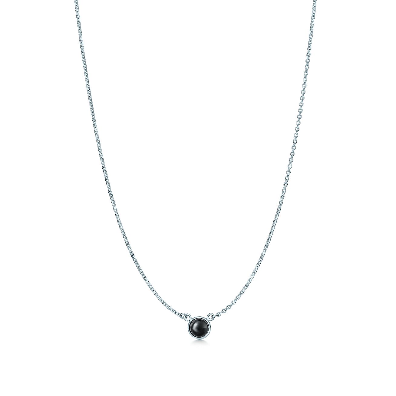 tiffany and co necklace turned black