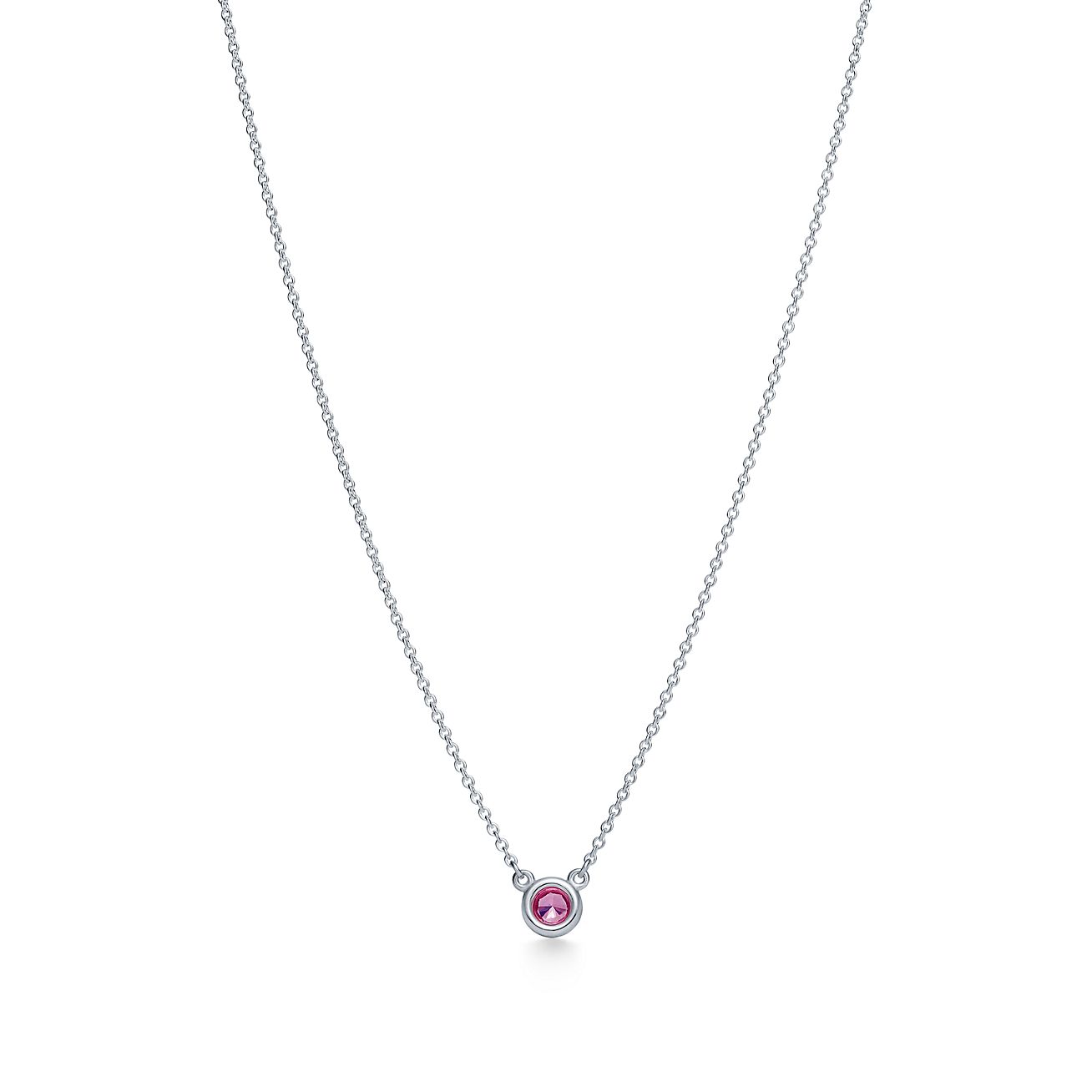 sapphire tiffany necklace