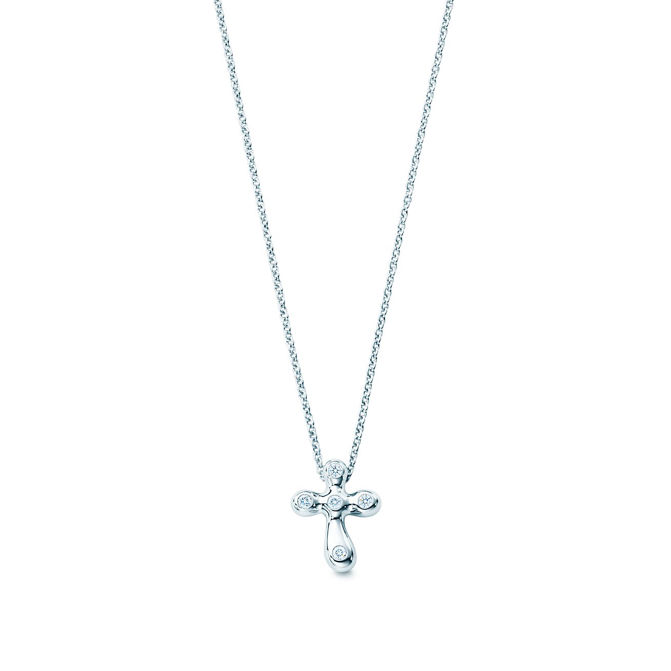 tiffany cross pendant