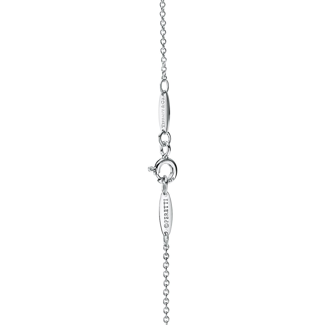 Elsa Peretti® cross pendant in sterling silver, 12 mm long