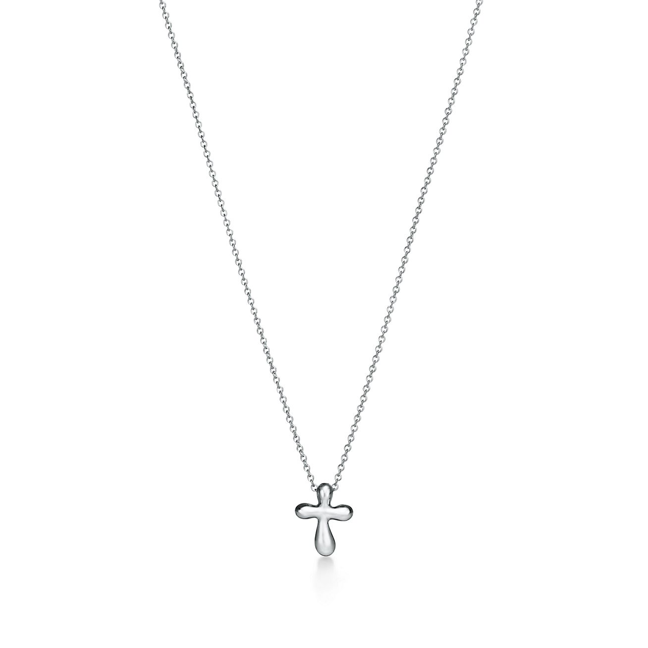アクセサリー Tiffany & Co. Elsa Peretti Cross Pendant Elsa Peretti™ cross pendant in sterling silver, 12 mm long