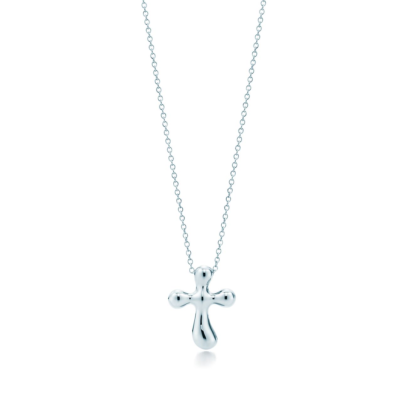 Elsa Peretti™ cross pendant in 