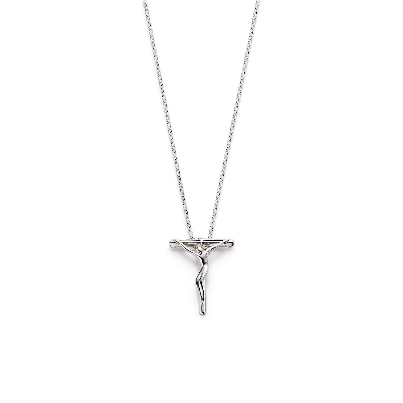 Elsa Peretti® crucifix pendant in 
