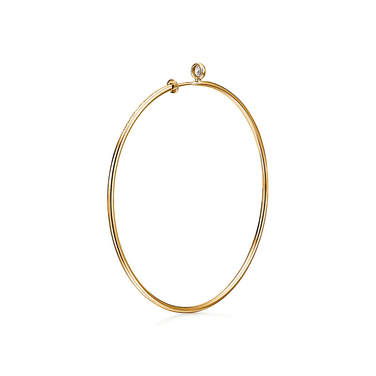 Tiffany elsa peretti hoop on sale earrings