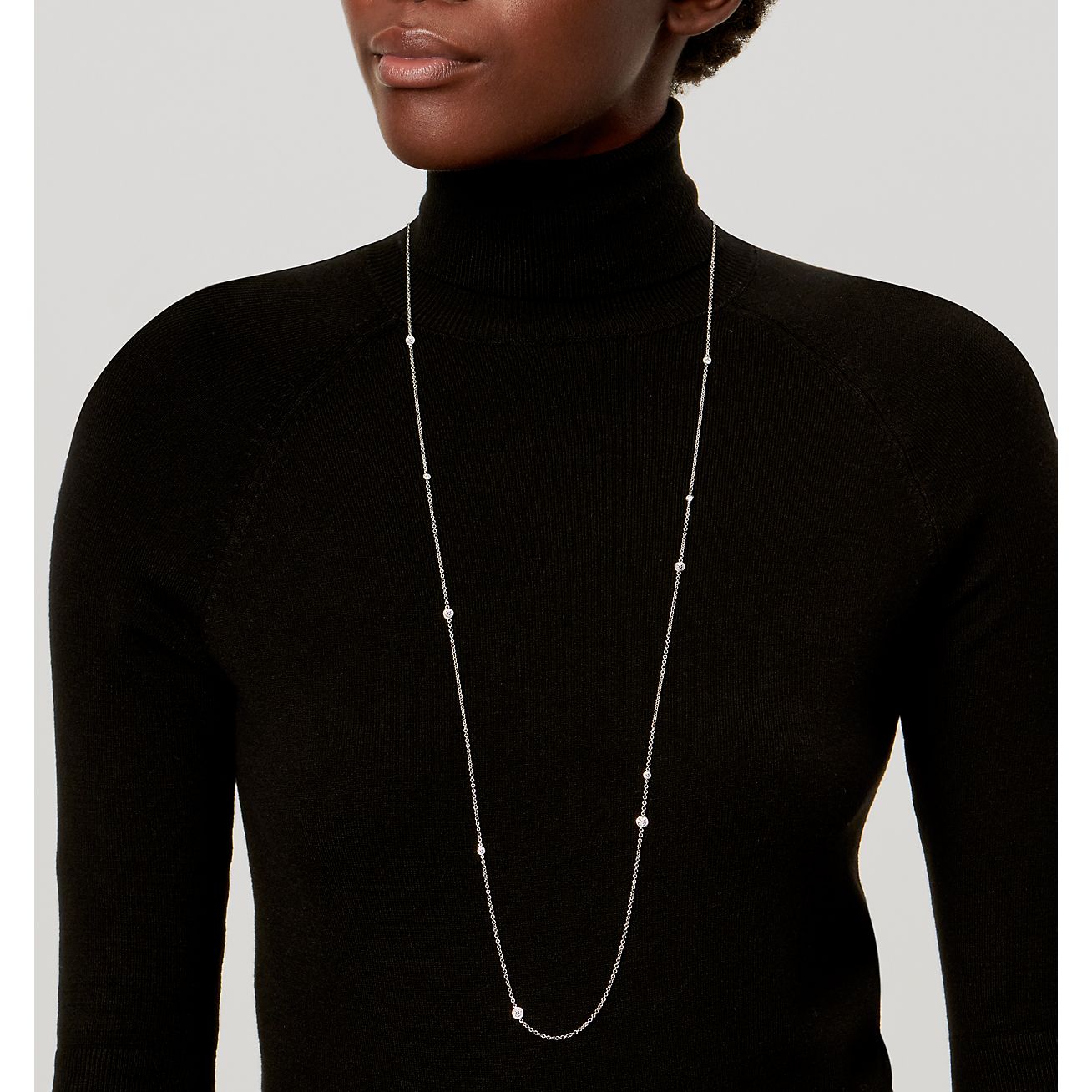 elsa peretti diamonds by the yard sprinkle necklace