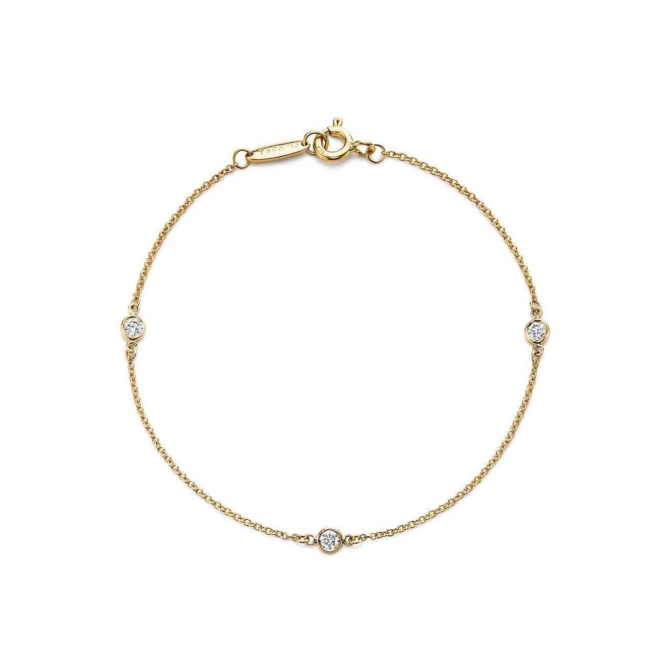 Tiffany DiamondBracelet エルサ・ペレッティ™ Elsa Peretti™ Diamonds by the Yard™ bracelet in 18k gold