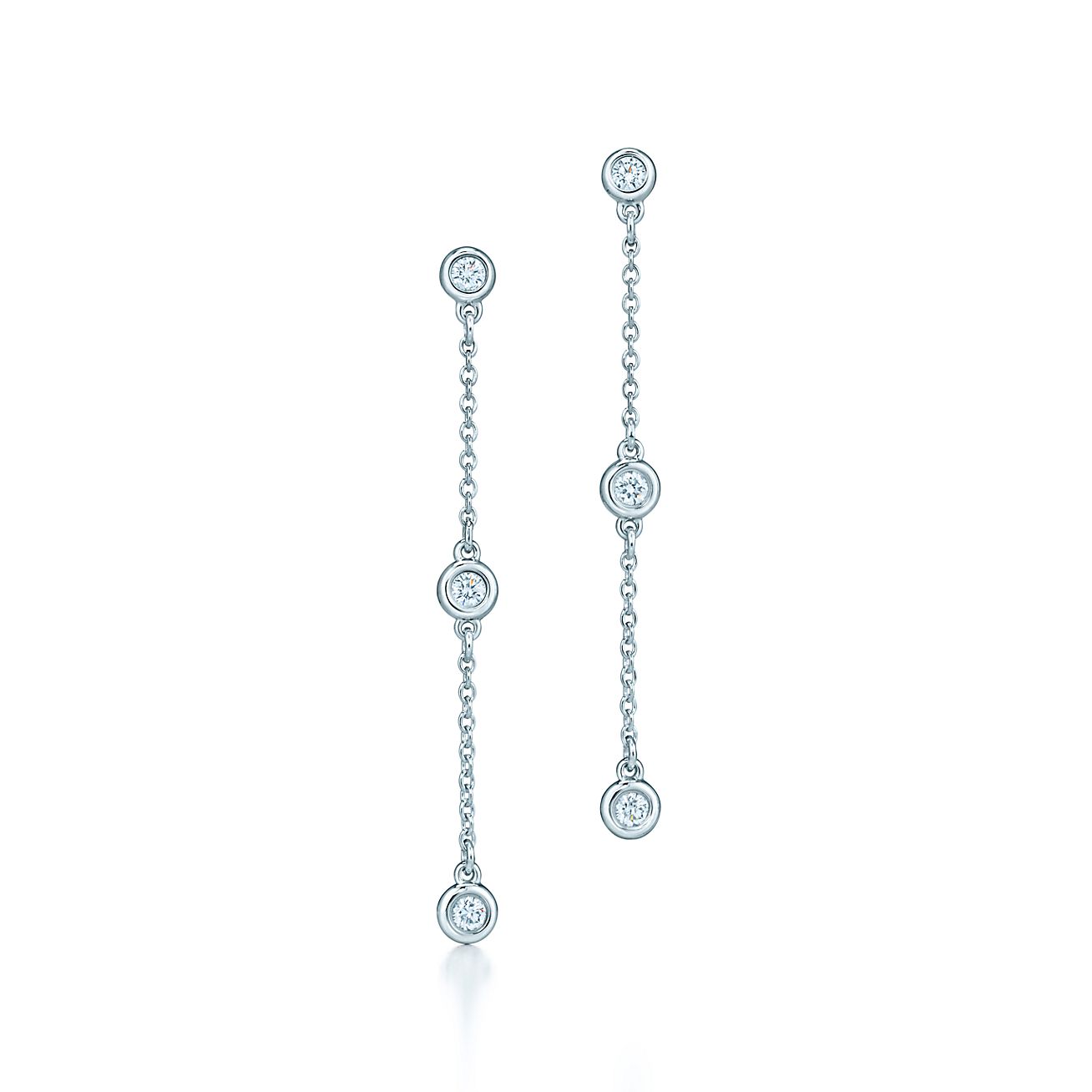 Elsa Peretti Diamonds by The Yard Drop Earrings