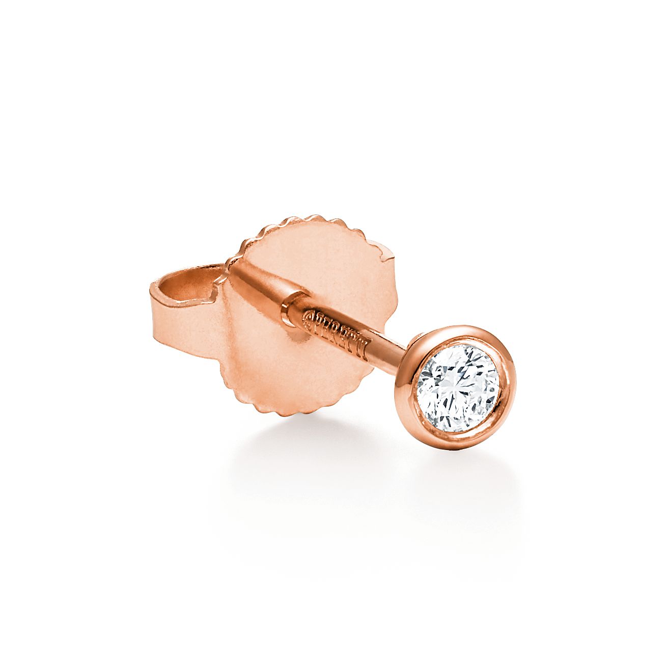 Elsa Peretti™ Diamonds by the Yard™ Earrings in Rose Gold