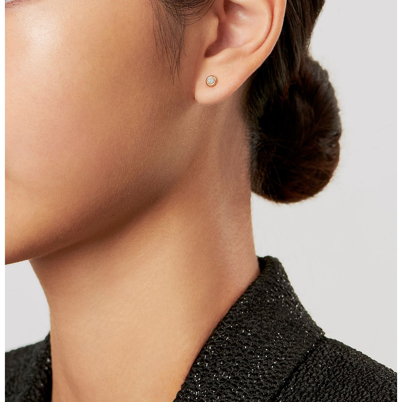 tiffany elsa peretti diamond earrings