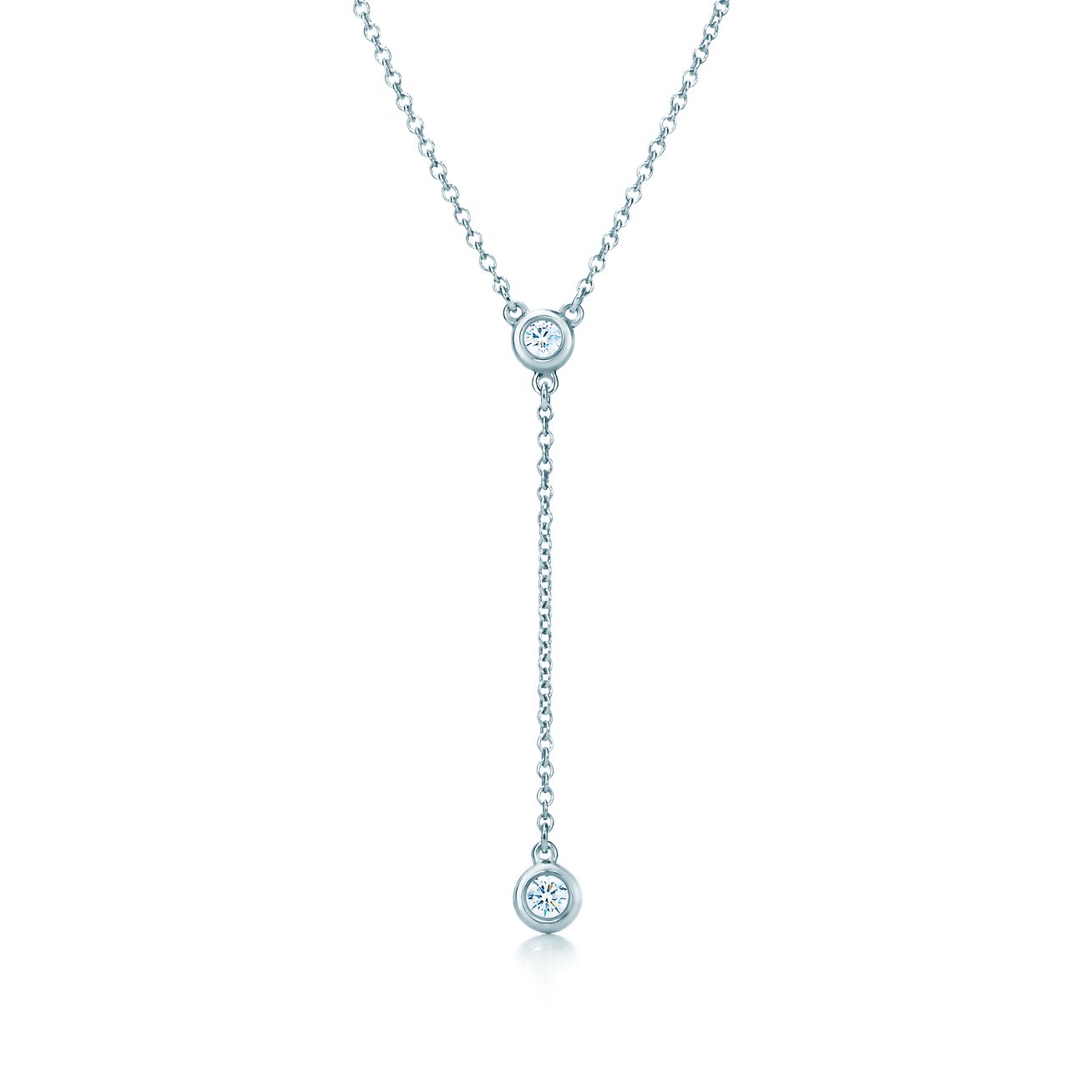 tiffany and co diamond by the yard necklace