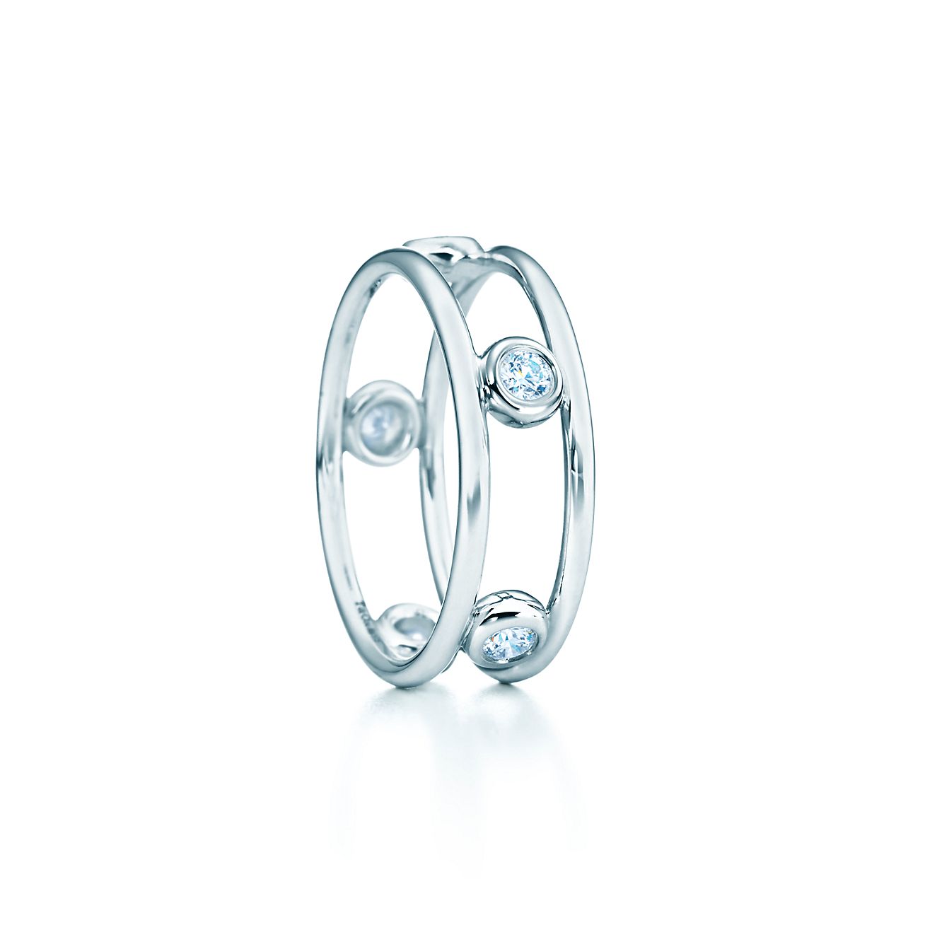 Elsa Peretti® Diamonds by the Yard® ring in sterling silver