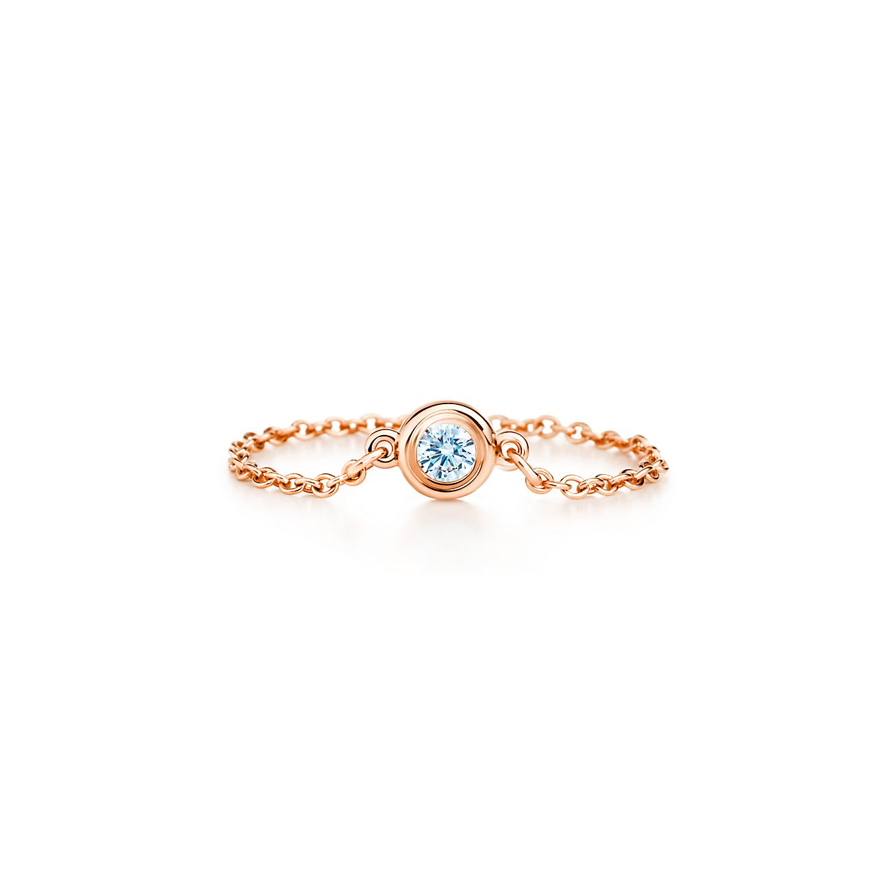 Yard® ring in 18k rose gold. | Tiffany 