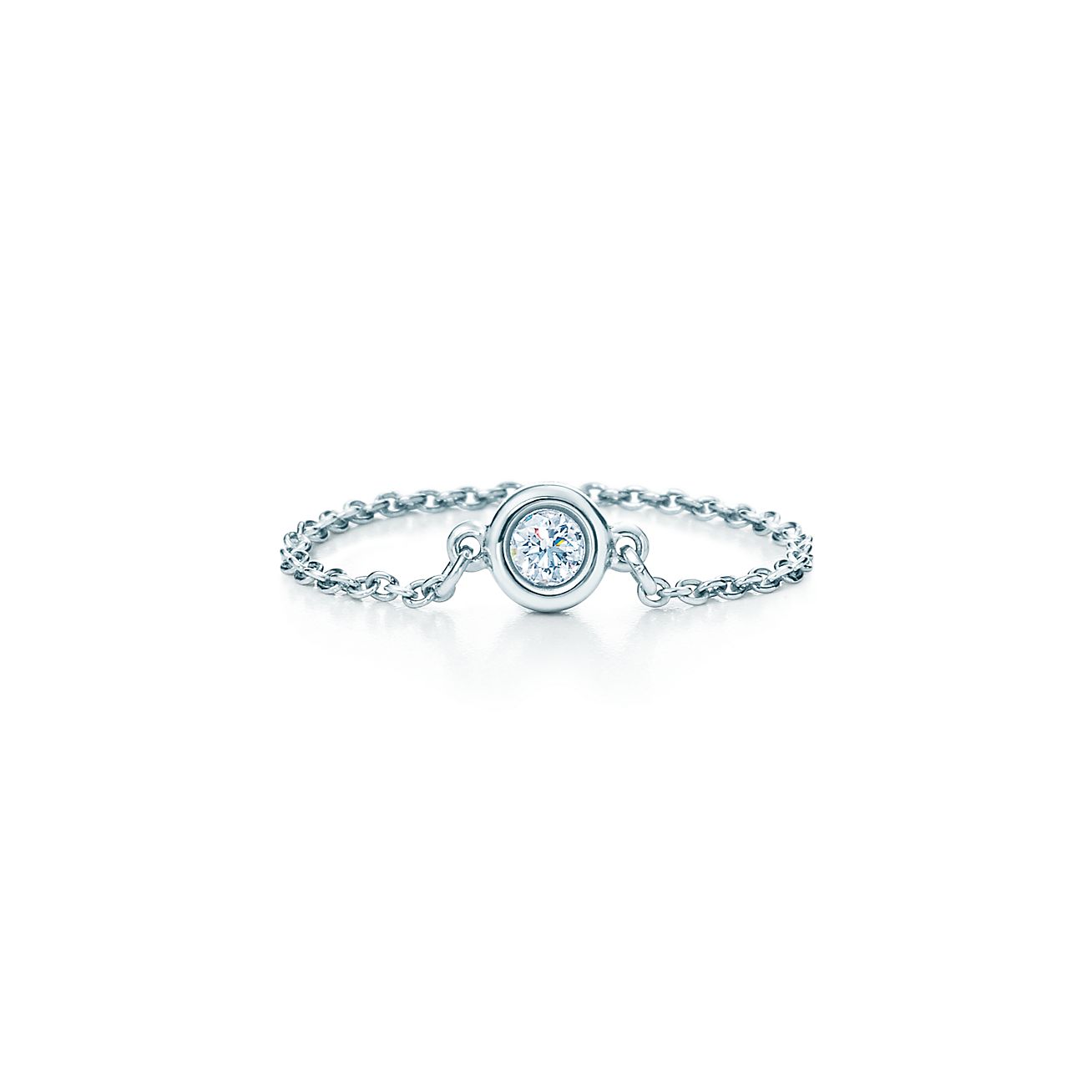 Yard® ring in platinum. | Tiffany \u0026 Co 