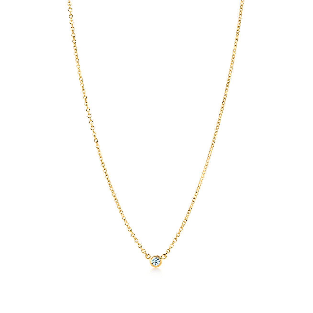 tiffany co diamonds by the yard necklace