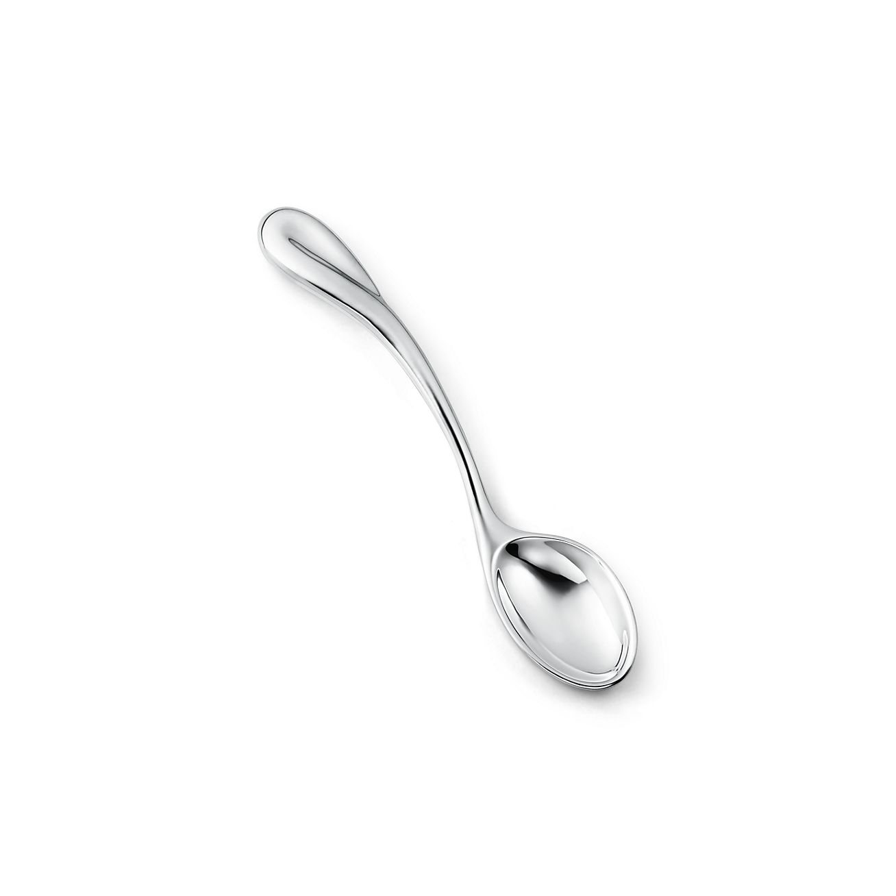 Elsa Peretti® egg spoon in sterling silver. | Tiffany & Co.