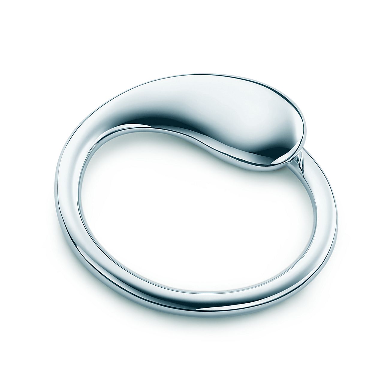 Elsa Peretti Eternal Circle Key Ring Sterling Silver Tiffany