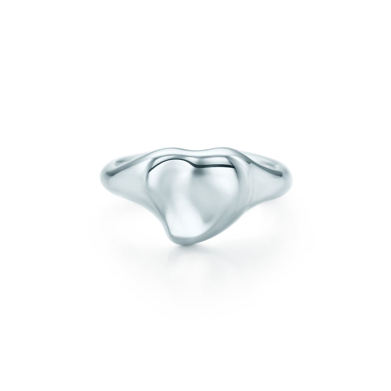 tiffany and co silver heart ring