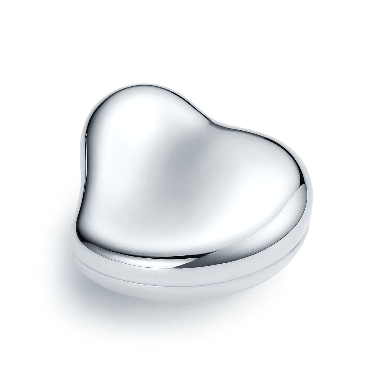 Elsa Peretti® heart box in sterling silver, mini. | Tiffany & Co.