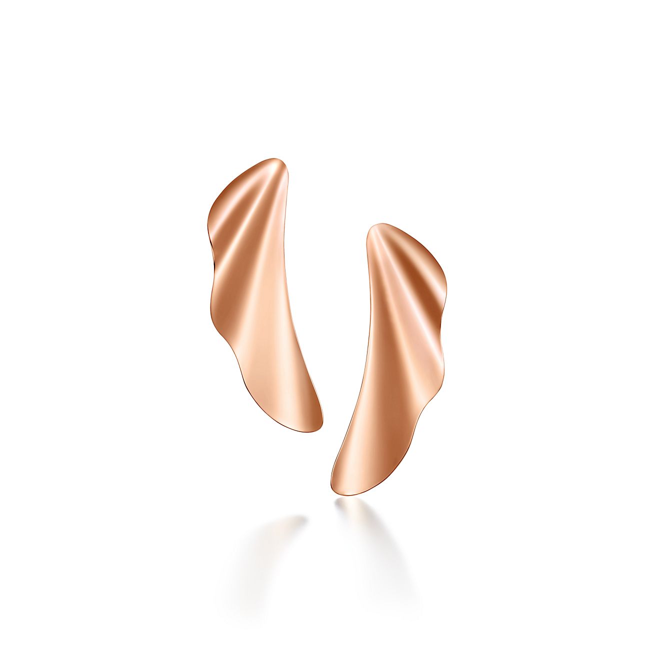 Elsa Peretti® High Tide earrings in 18k 