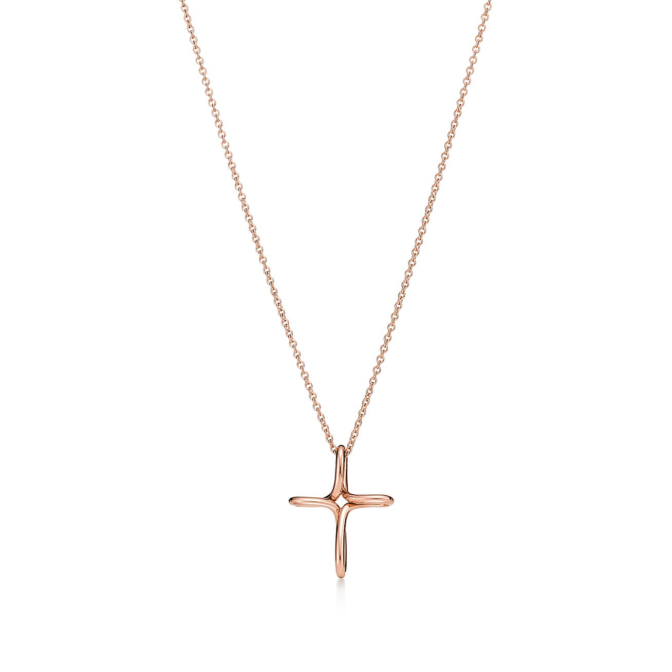 INFINITY CROSS NECKLACE GOLD PLATED | H&G