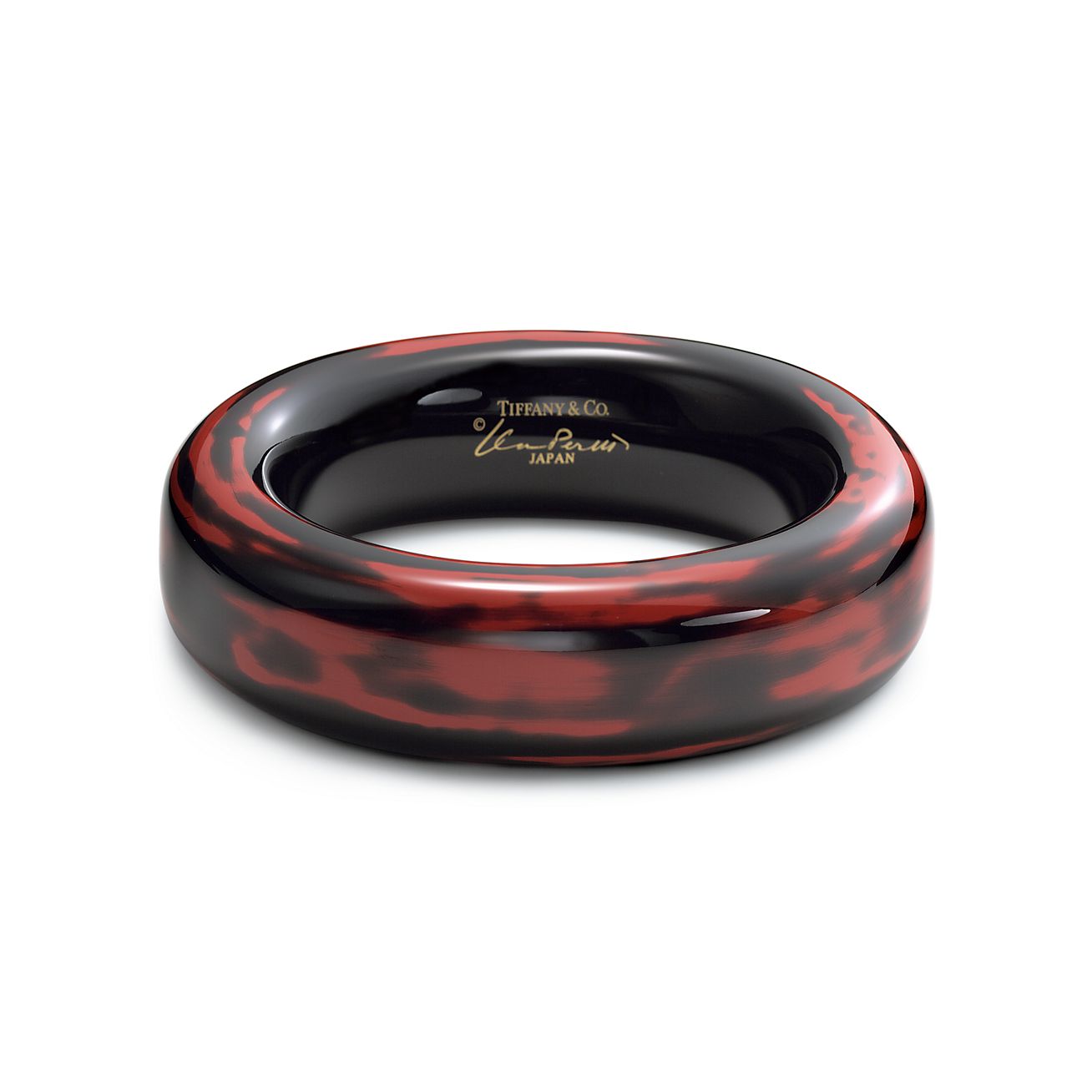 Elsa Peretti® bangle in red and black 
