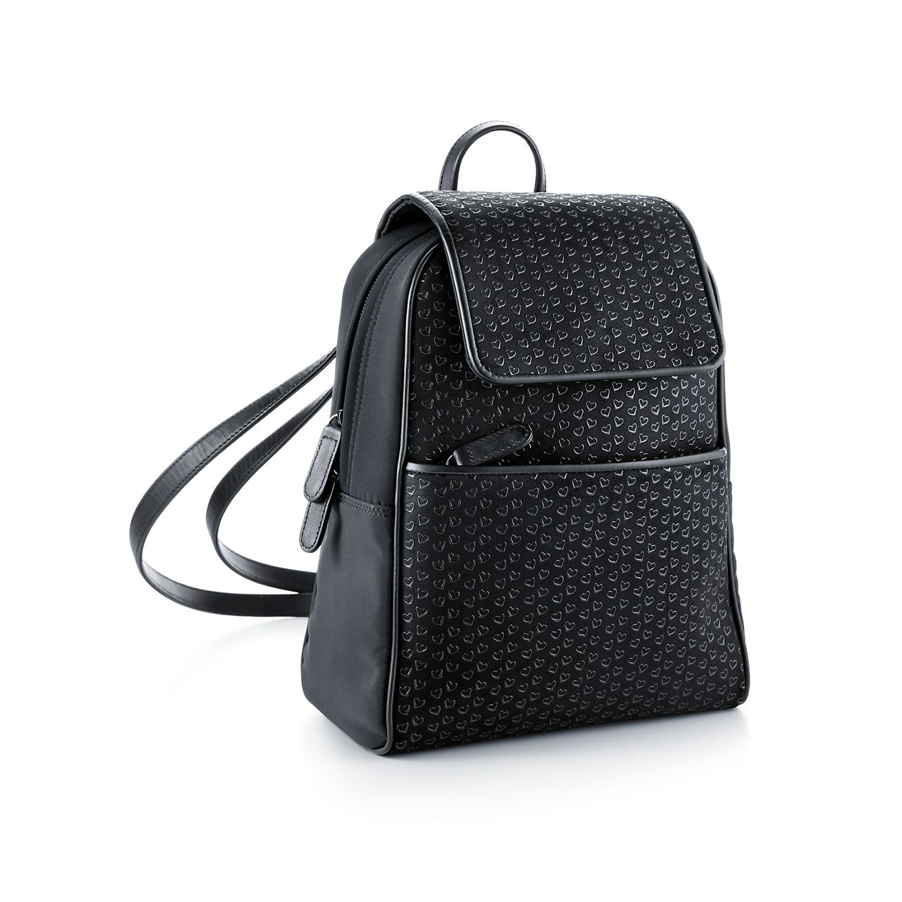 Elsa Peretti® backpack in black leather 