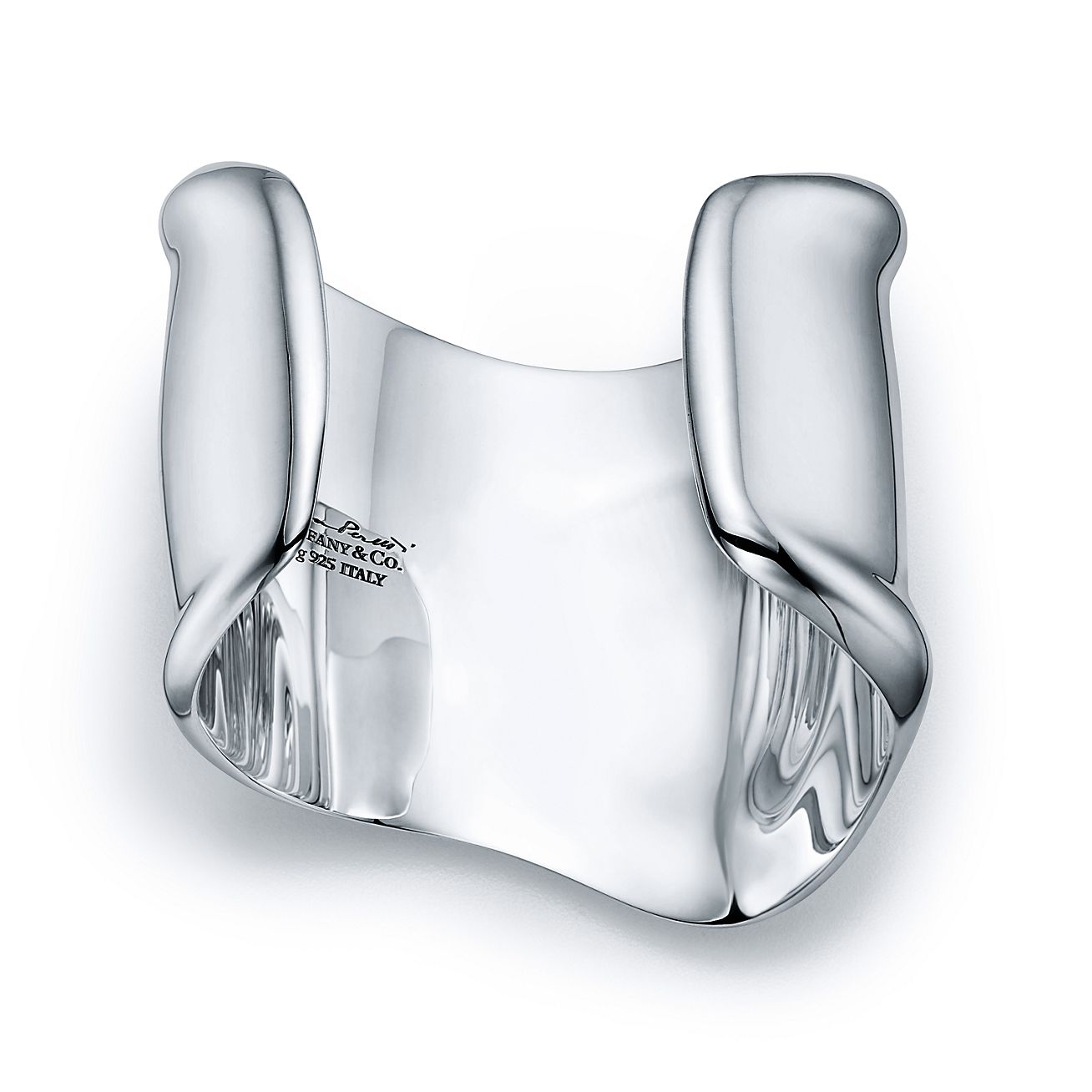 Elsa Peretti® medium Bone cuff in sterling silver, 61 mm