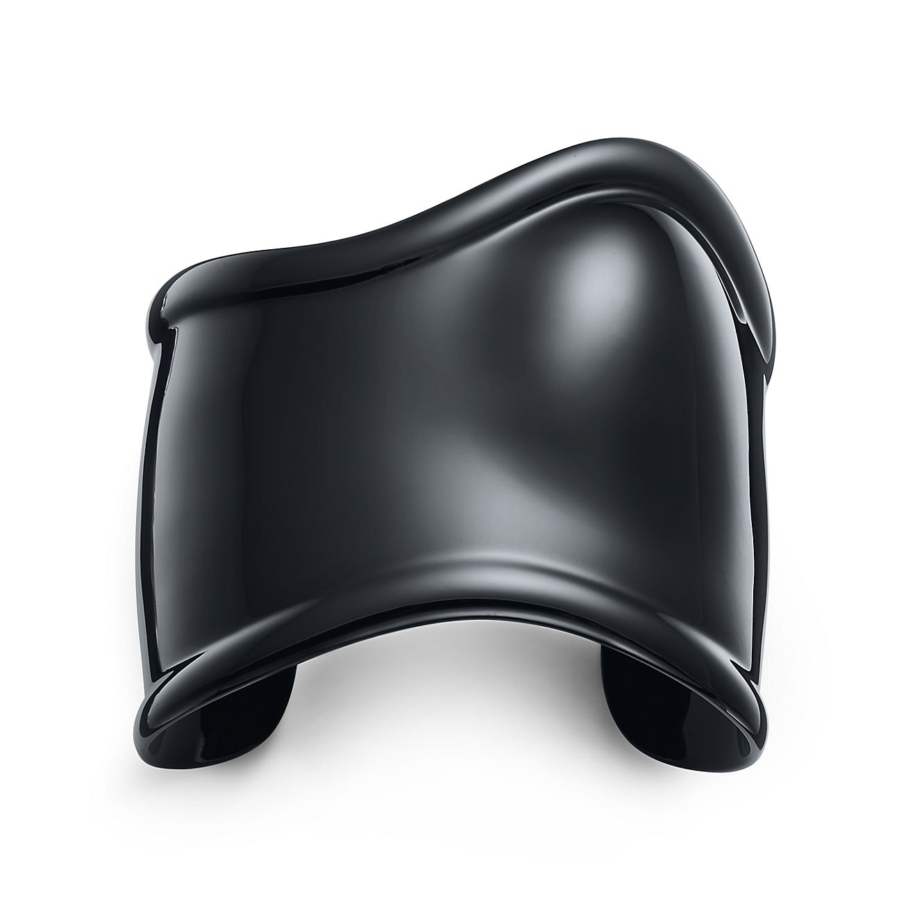 Elsa Peretti® medium Bone cuff in black 
