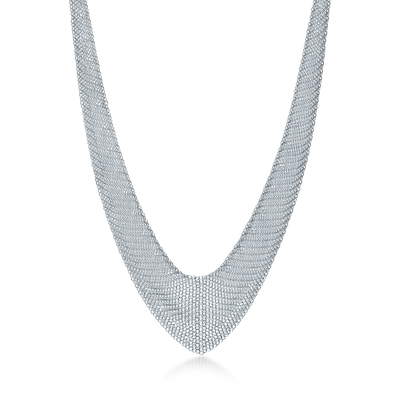 tiffany and co mesh necklace