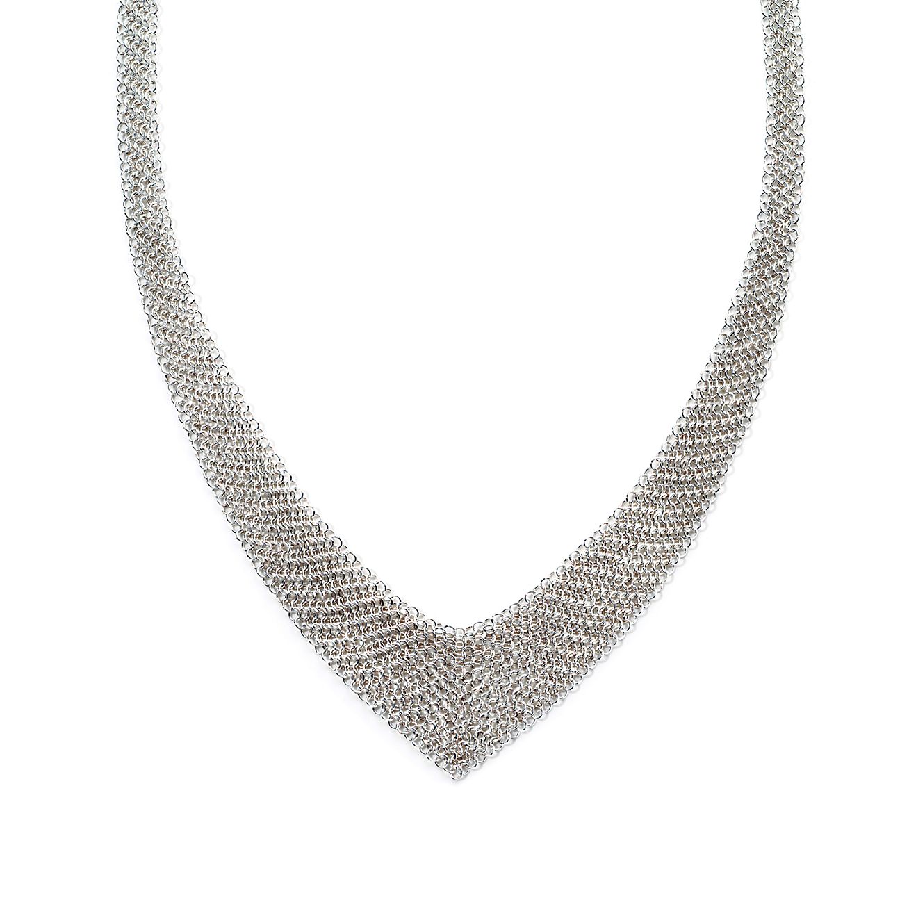 Tiffany & Co Elsa Peretti mesh scarf necklace - Rocks and Clocks