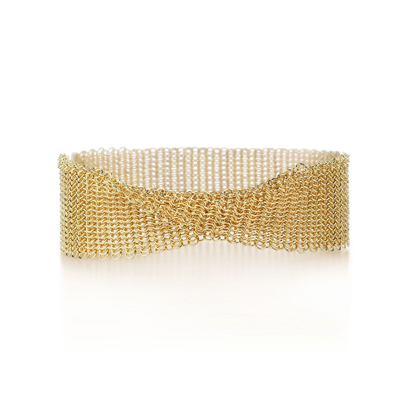 Elsa Peretti® Mesh narrow bracelet in 