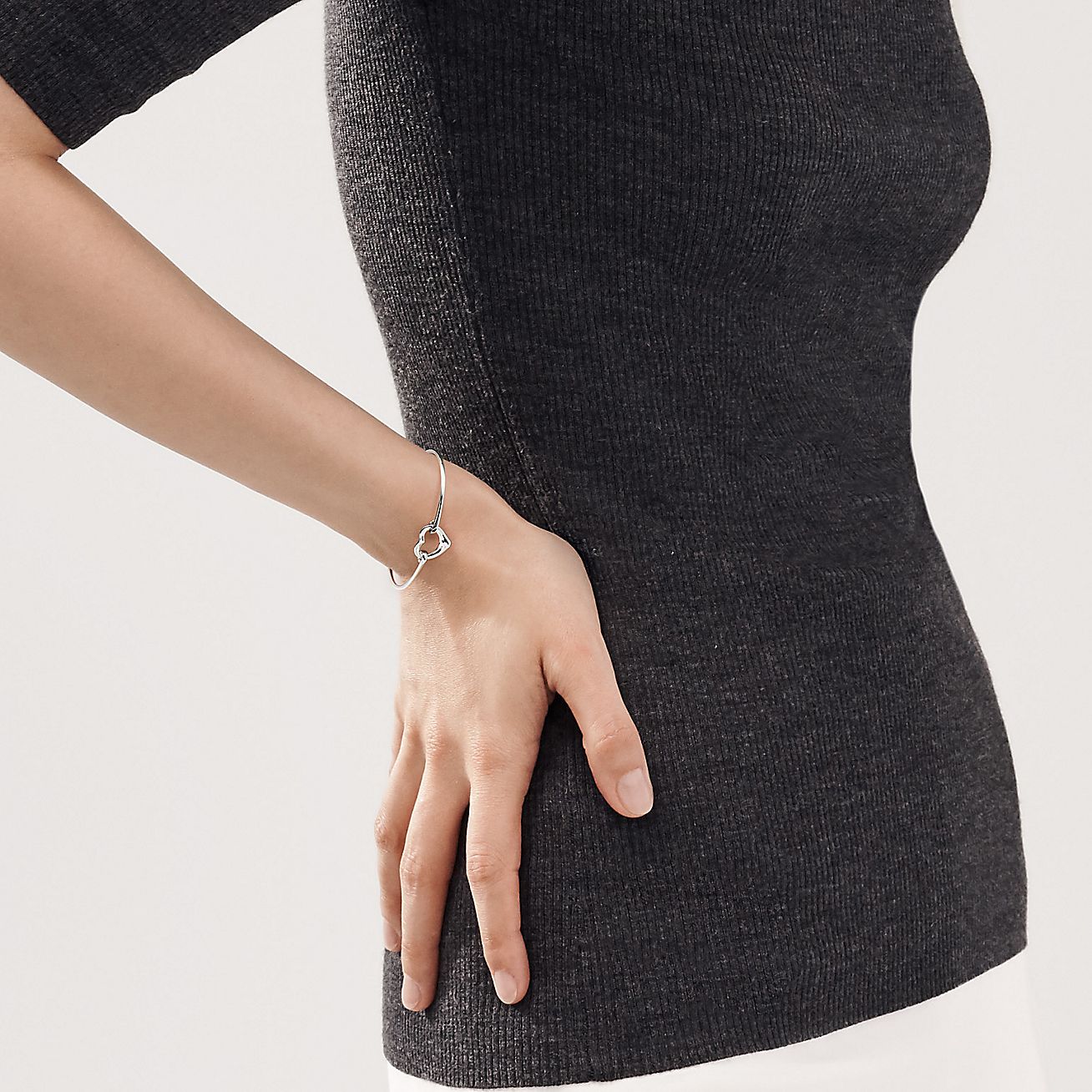Elsa Peretti® Open Heart Bangle