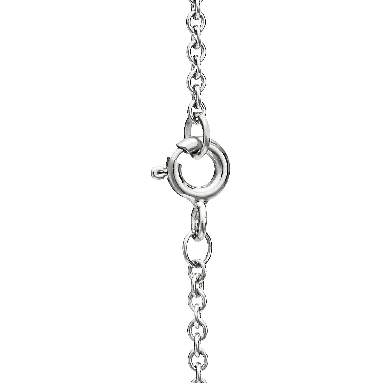 Interlinking Heart Silver Chain for Permanent Jewelry Elsa
