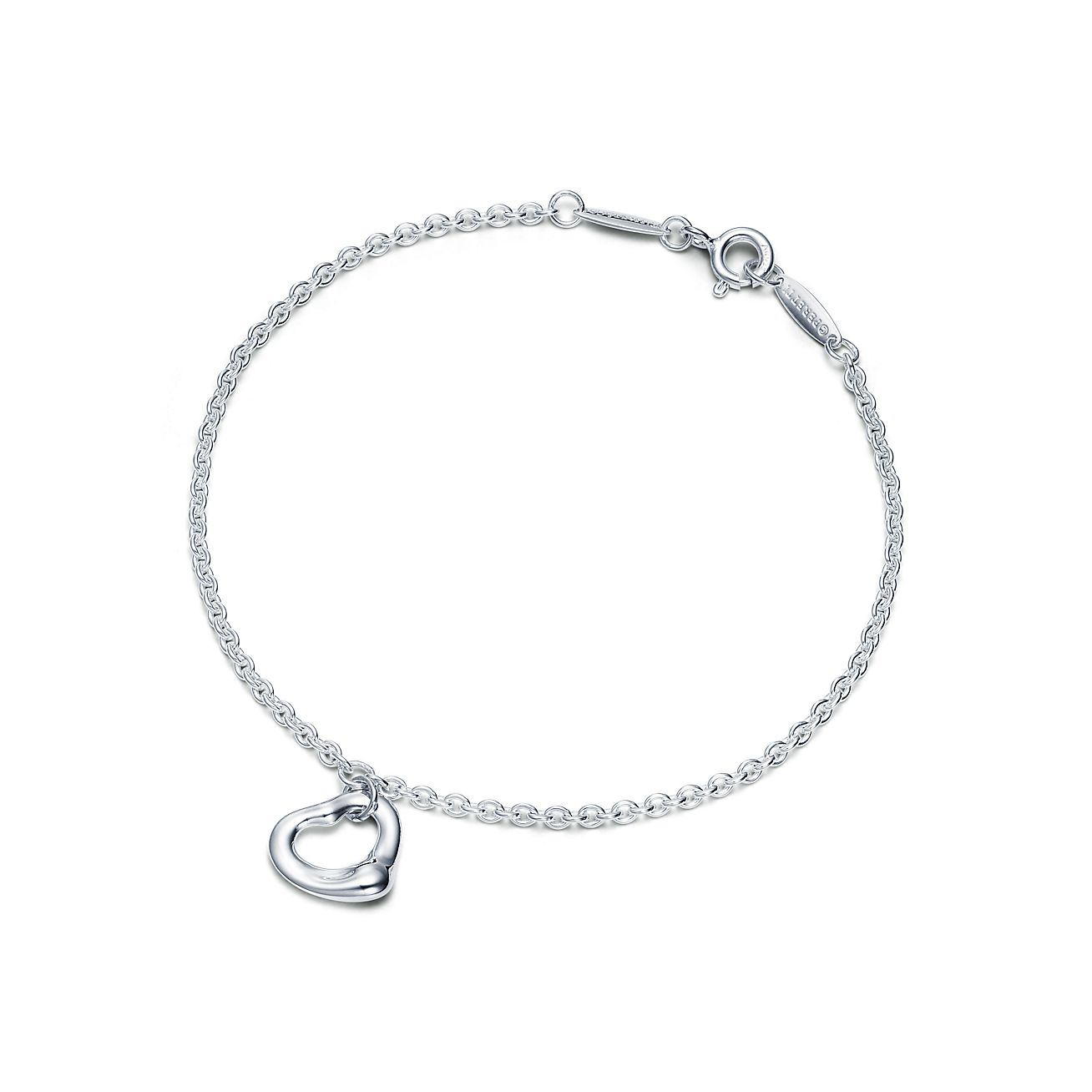 Open Heart Bracelet Charm Jewellery Women Ladies Gift New 
