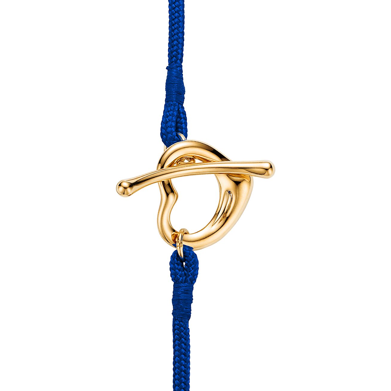 【Tiffany & Co】Elsa Peretti Open Heart シルクブレスレット Elsa Peretti® Open Heart Bracelet in Sterling Silver
