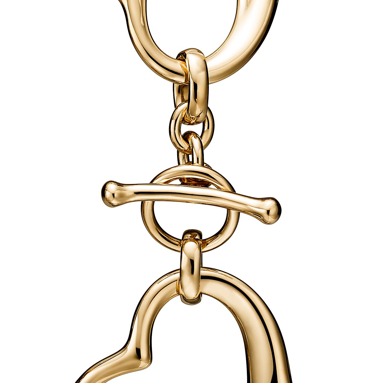 Elsa Peretti® Open Heart Bracelet in Yellow Gold | Tiffany & Co. CA