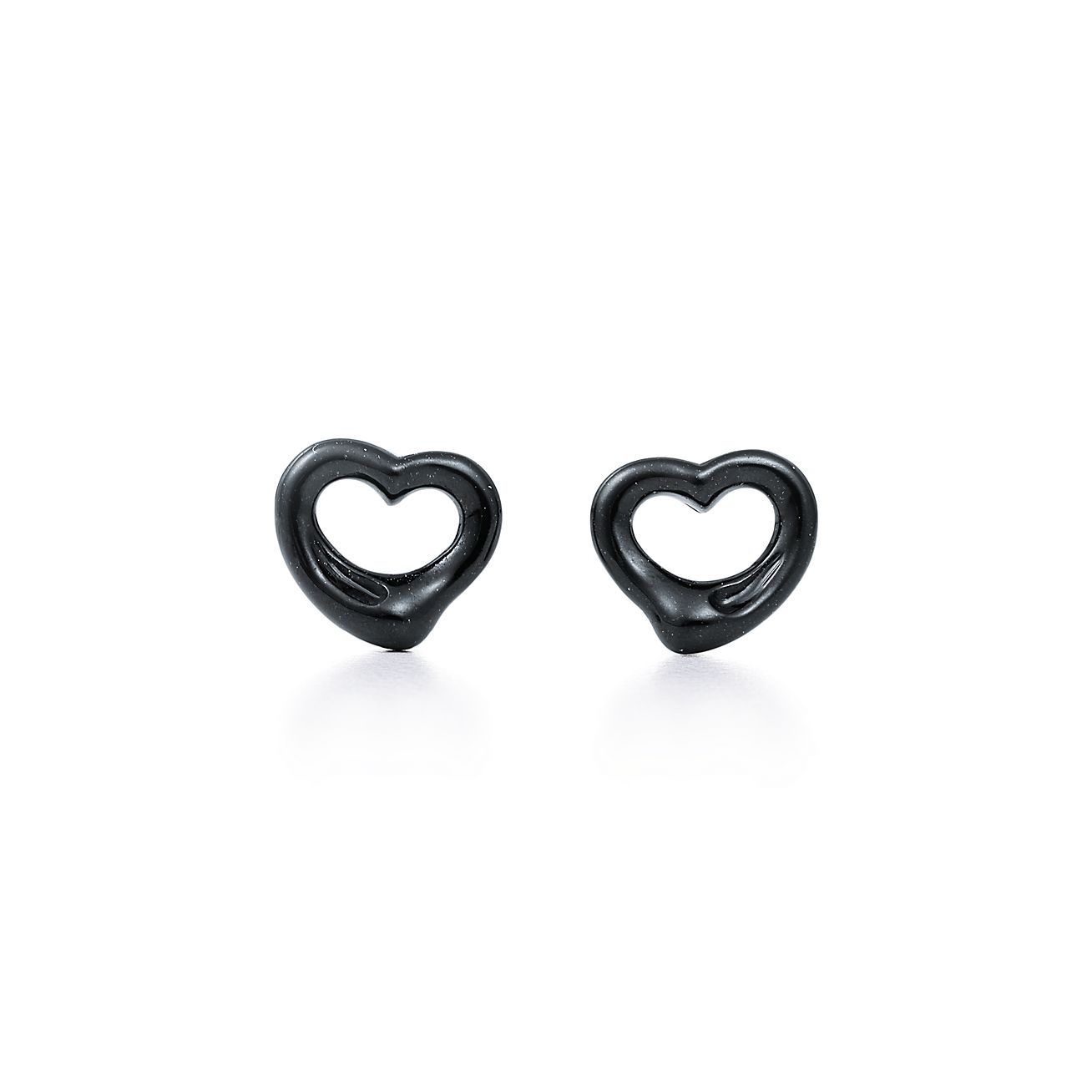 tiffany elsa peretti heart earrings