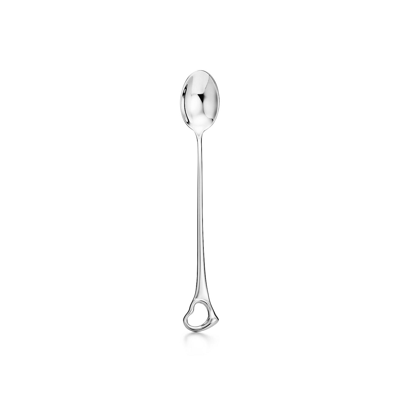 Elsa Peretti™ Open Heart feeding spoon in sterling silver. | Tiffany & Co.