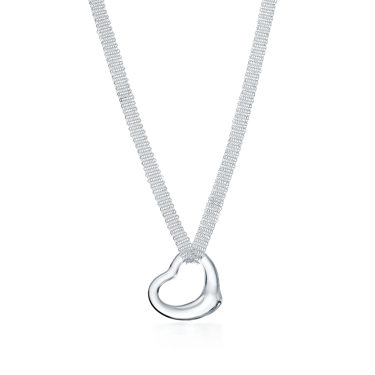 Elsa Peretti® Open Heart Mesh Pendant