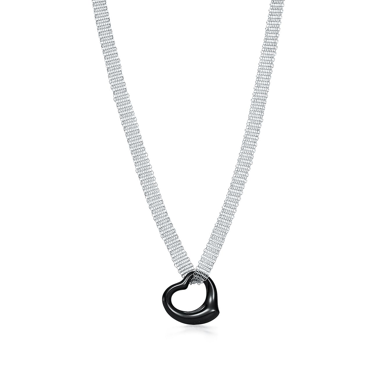 Elsa Peretti® Open Heart Mesh Pendant