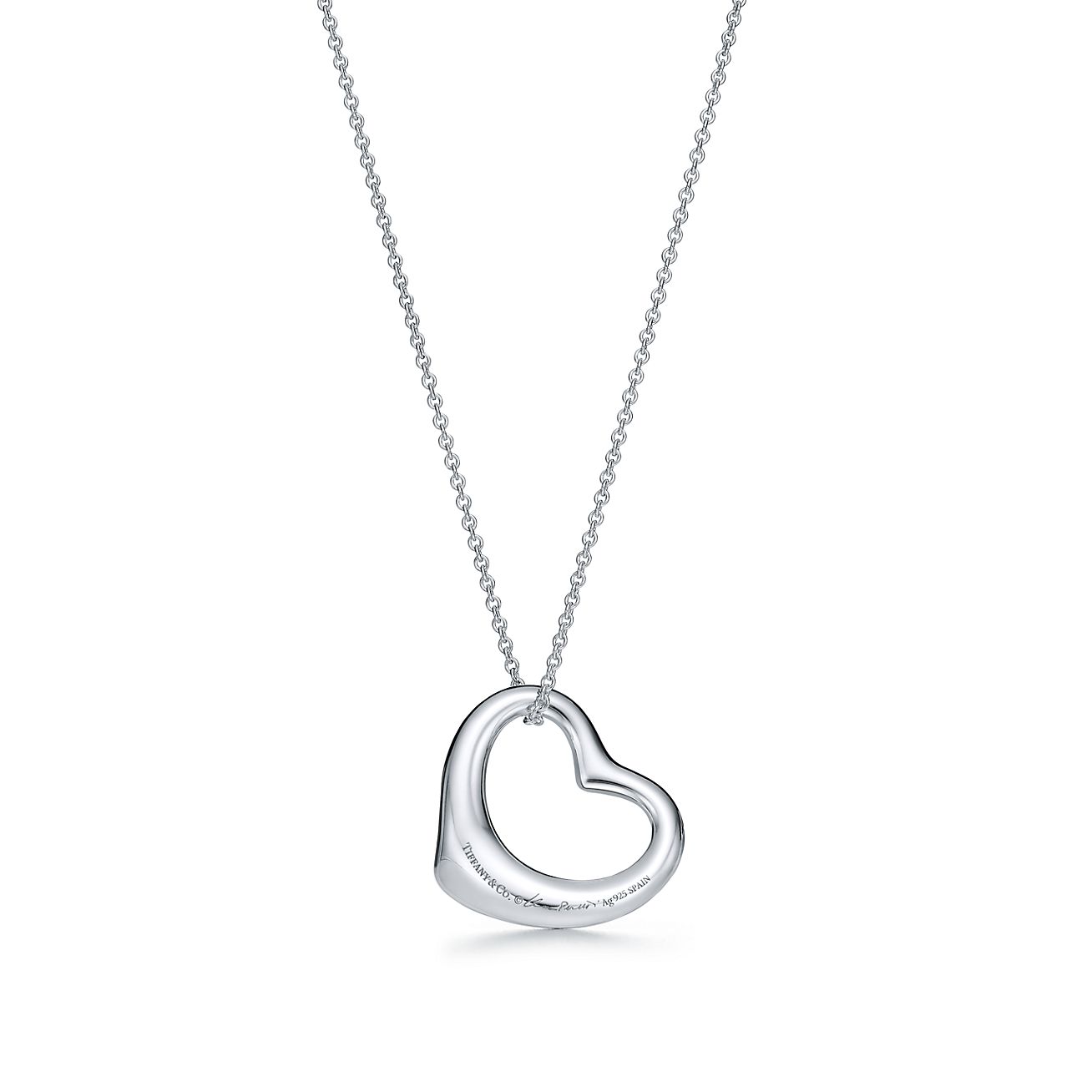 Elsa Peretti® Open Heart pendant in 