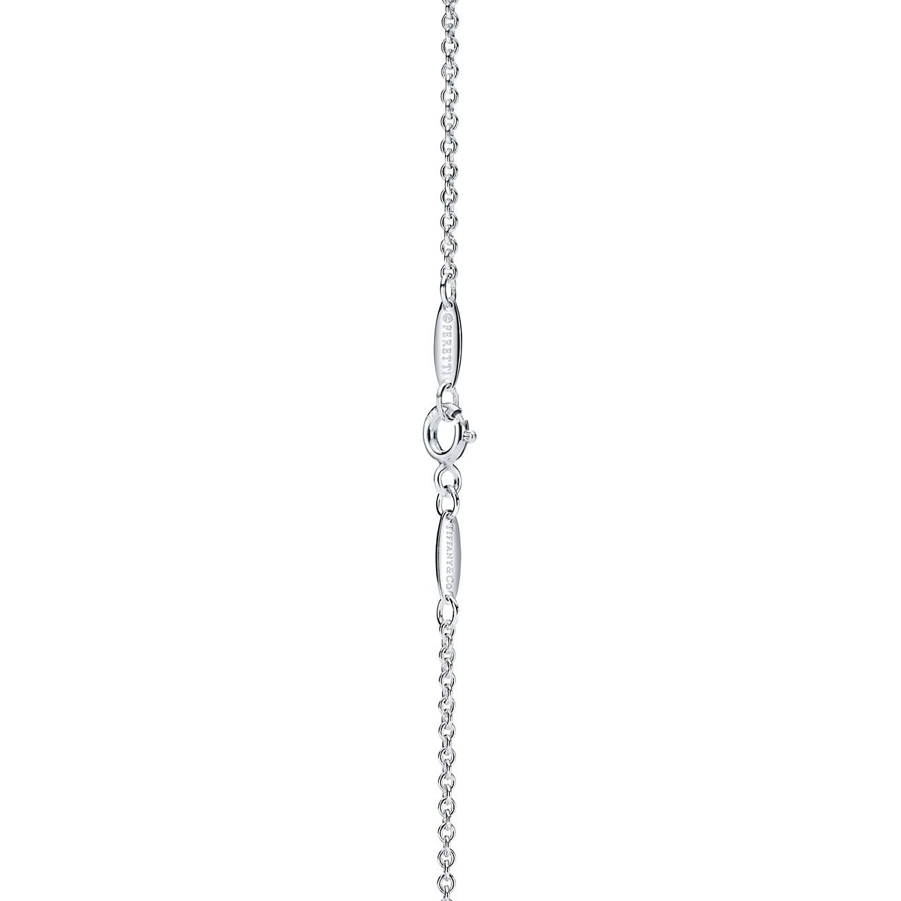 Elsa Peretti Open Heart Pendant in Sterling Silver. More Sizes Available, Size: 27 mm