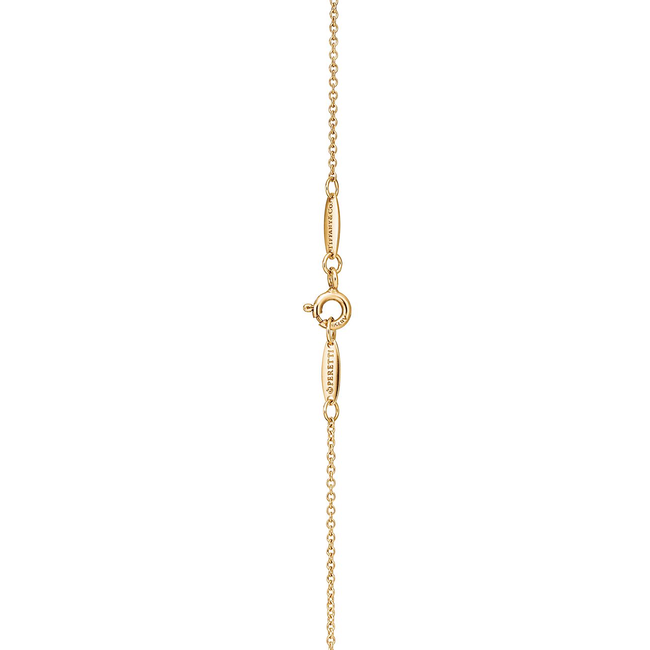 Tiffany & Co 18K Gold Open Heart Bracelet Peretti – The Jewelry Lady's Store