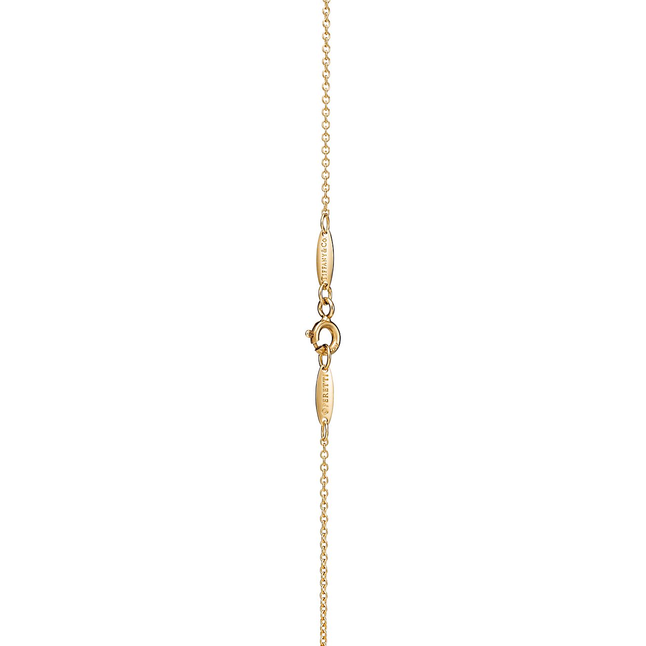 Elsa Peretti Open Heart Pendant in 18K Gold. More Sizes Available, Size: 22 mm