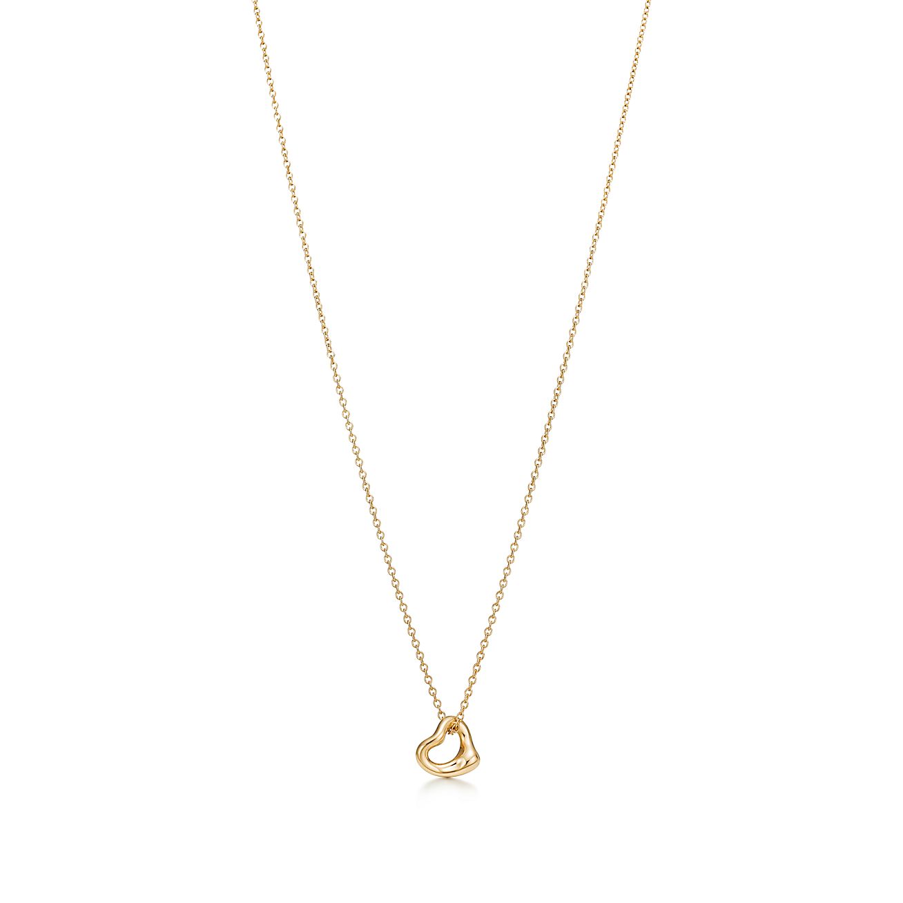Details about   14k Yellow Gold Love Necklace