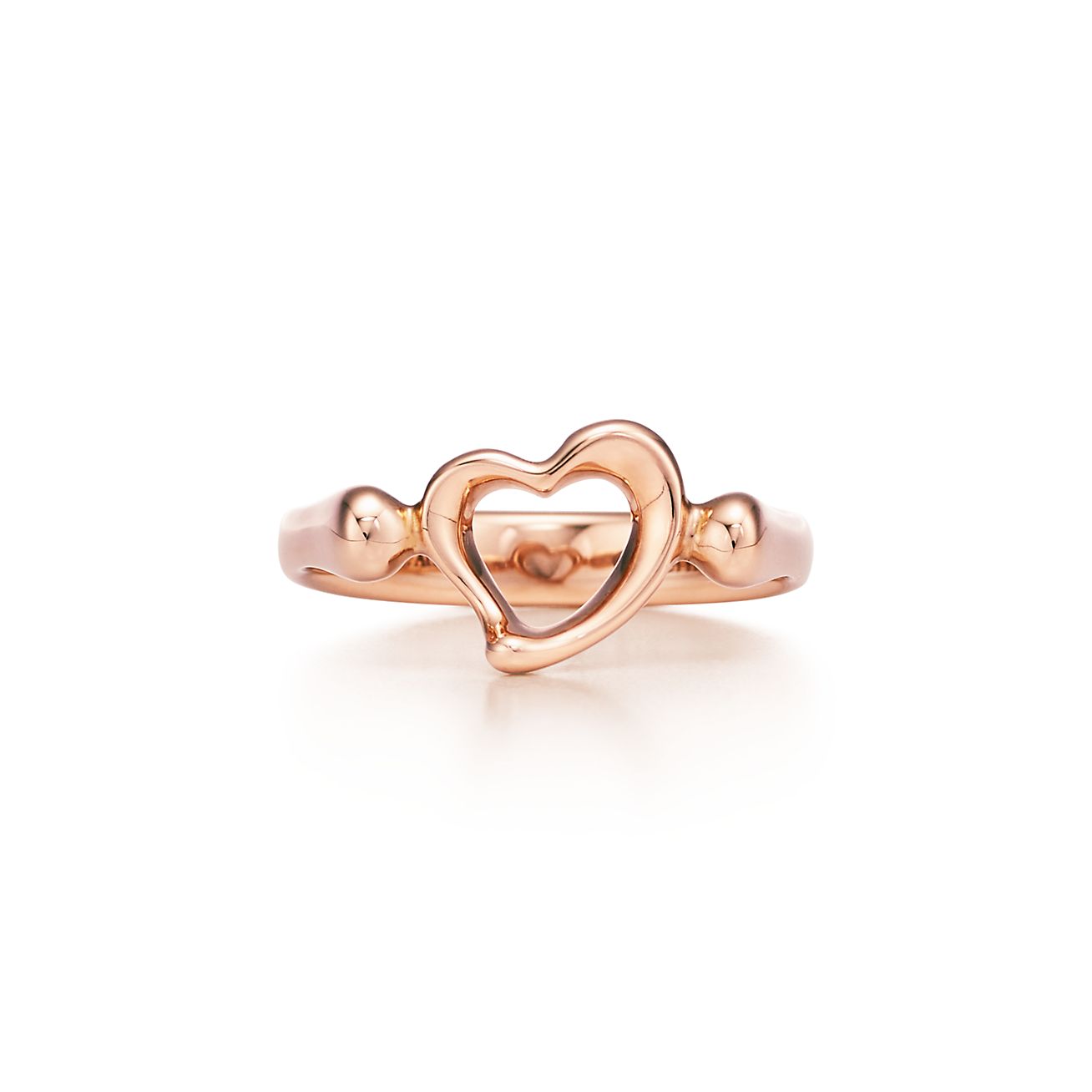 tiffany and co open heart ring