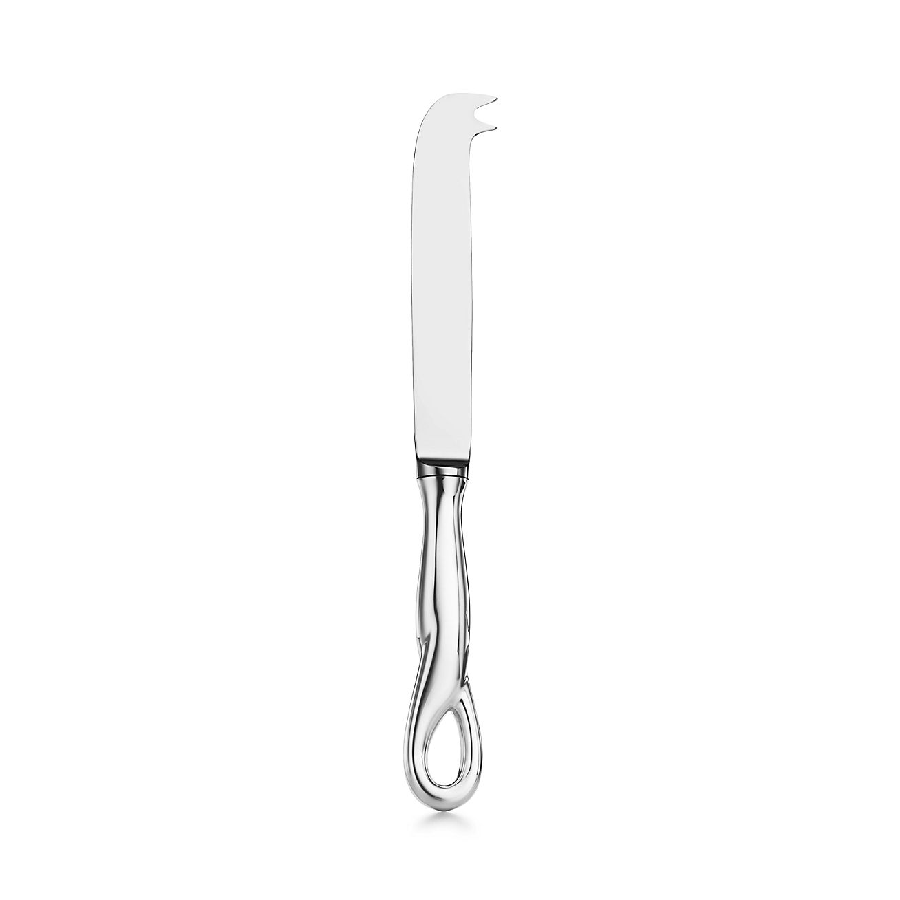 Elsa Peretti® Padova™ cheese knife in sterling silver. | Tiffany & Co.